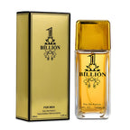 1 Billion Eau de Toilette - Long Lasting Designer Fragrance for Men with Mandarin, Cinnamon & Amber - Luxury Men's Perfume Spray