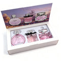 Scenting The Light Of Love 3-Piece Women’s Perfume Gift Set – Elegant Fragrance Collection, Lovely Pink Bottle Design, A Romantic Fragrance Gift for Every Special Moment.
