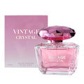 Vintage Crystal Women Perfume 3.4Fl Oz Eau De Parfum With Amber, Musk and Red Woods Notes