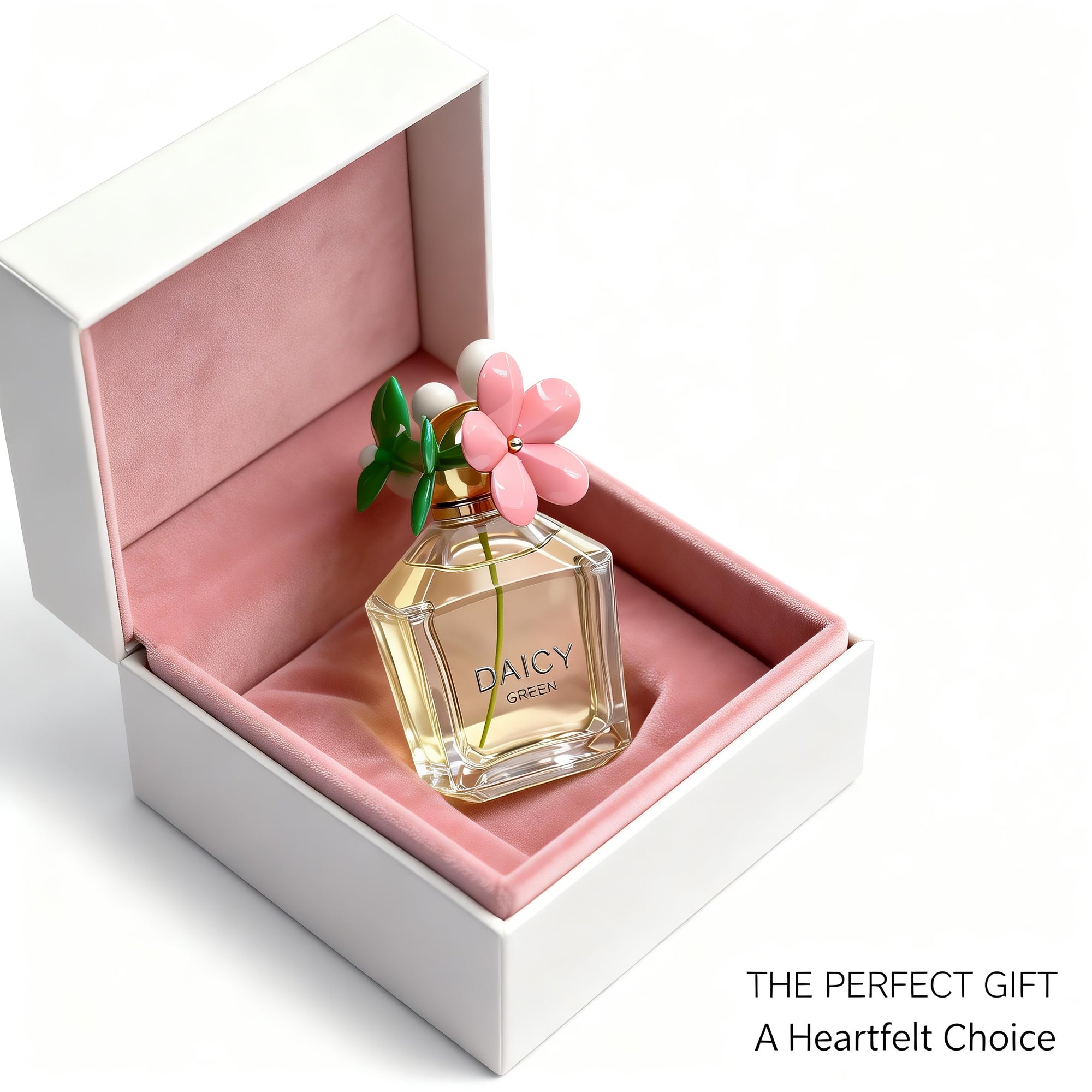 Daicy Green Women Eau de Parfum - Adventurous Floral Perfume - With Notes of Banana Blossom Accord, Jasmine & Macadamia Accord, Sandalwood & Vetiver des Sables