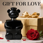 Honey Bear Black Men Cologne 100ml Eau de Parfum Spray Long Lasting Fragrance for Daily Use