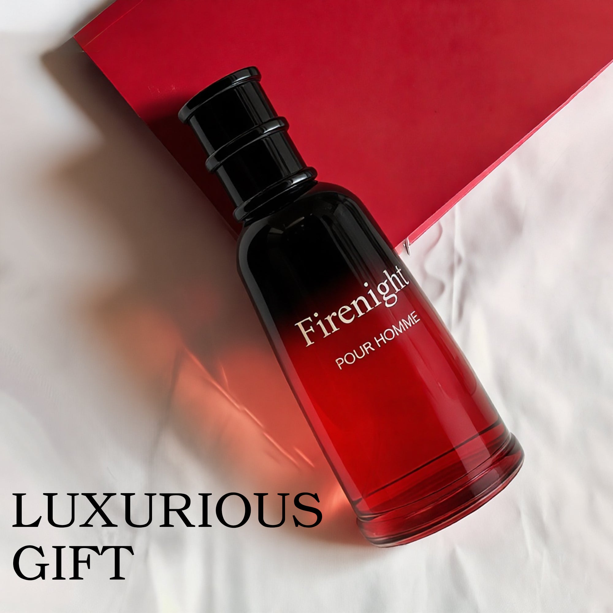 Firenight Men Cologne 3.4Fl Oz Eau De Toilette Notes with Nutmeg Flower, Lavender, Cedar, Chamomile