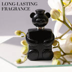 Honey Bear Black Men Cologne 100ml Eau de Parfum Spray Long Lasting Fragrance for Daily Use