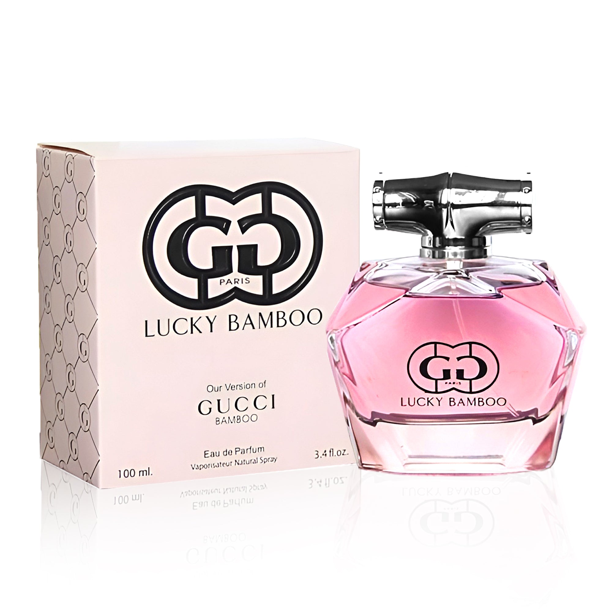 Lucky Bamboo Women Perfume 3.4Fl Oz Eau De Parfum Floral Long Lasting Fragrance