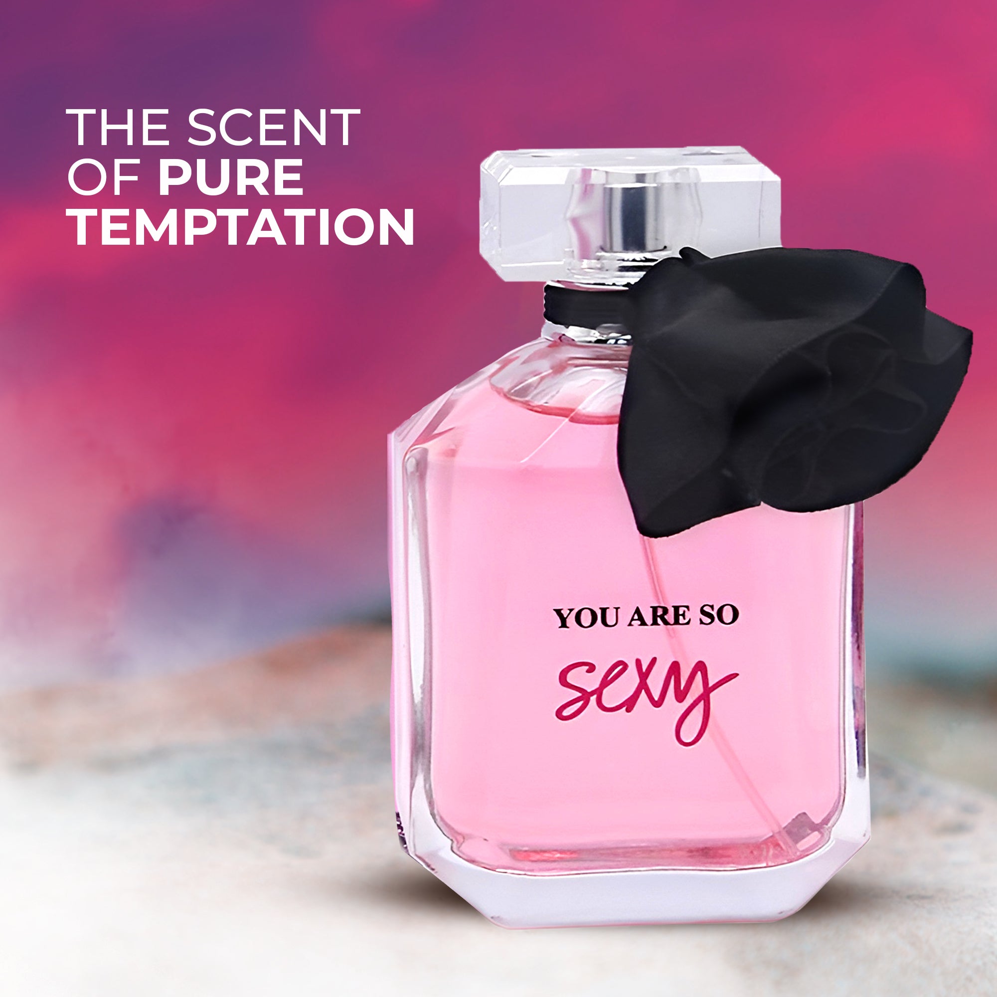 You are So Sexy Women Eau De Parfum - Floral Fruity Fragrance with Sugary Sweet Scent - Bergamot, Apple & Whipped Cream - Fresh, Sweet & Creamy - Luxurious Aroma in 100ml Bottle - Paraben Free