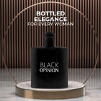 Black Opinion Women Perfume 3.4Fl Oz Eau De Parfum Spray Floral Perfume - With Notes of Banana Blossom Accord, Jasmine & Rose, Sandalwood