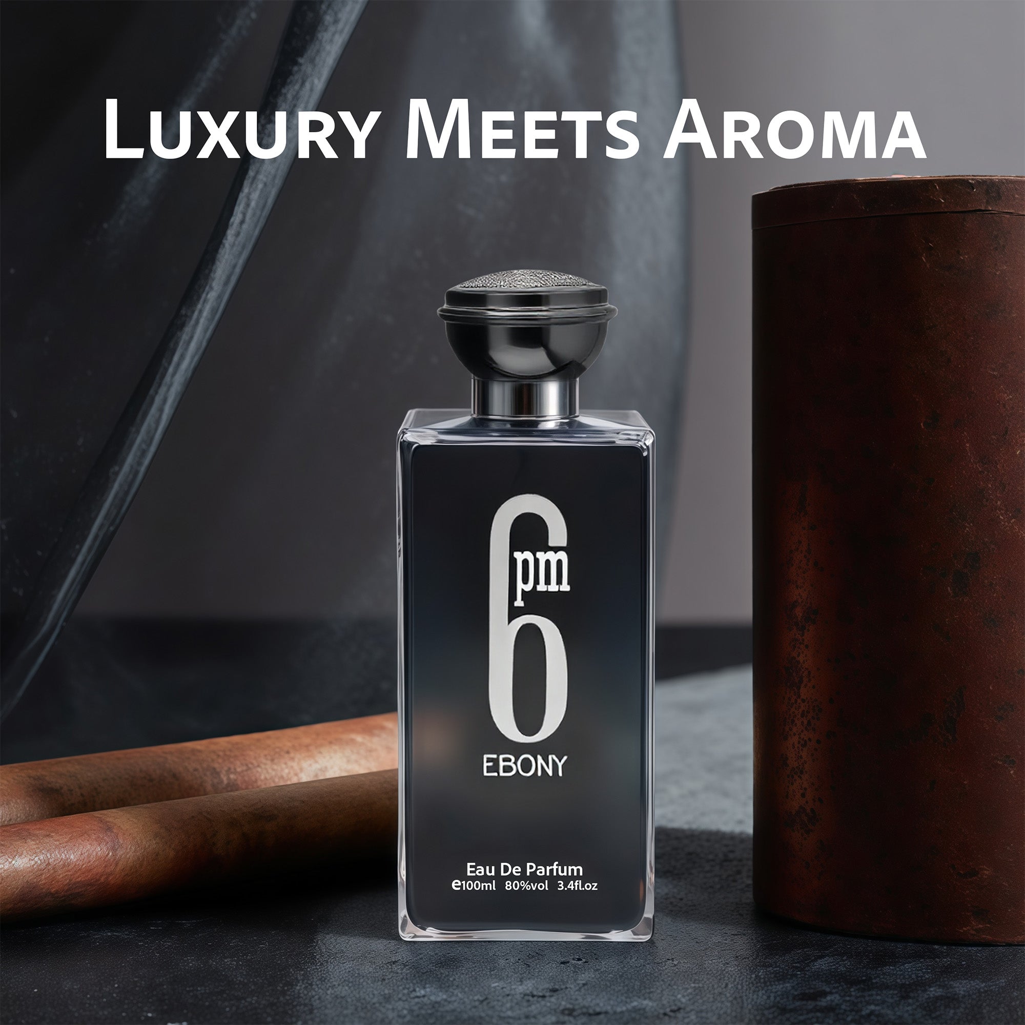 6PM Ebony AFLUXE PERFUME men perfume image 6