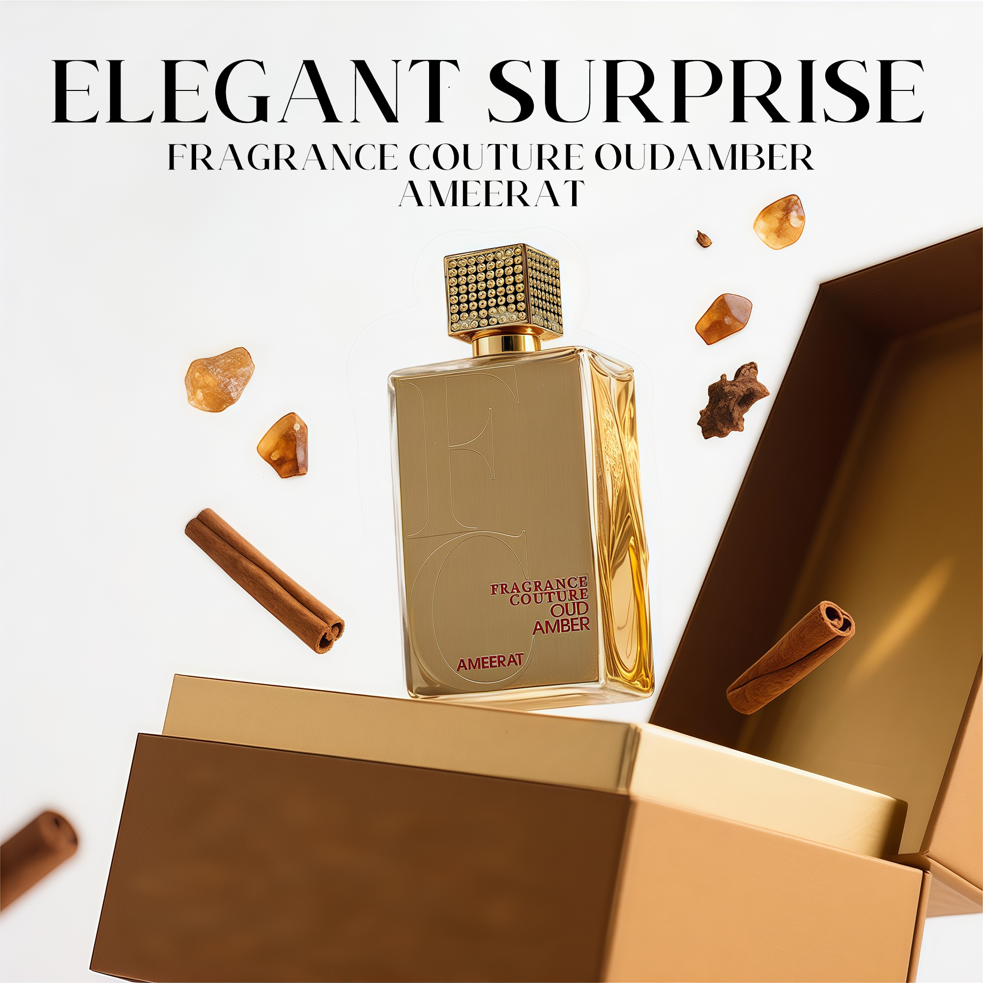 Oud Amber Ameerat AFLUXE PERFUME women perfume image 3