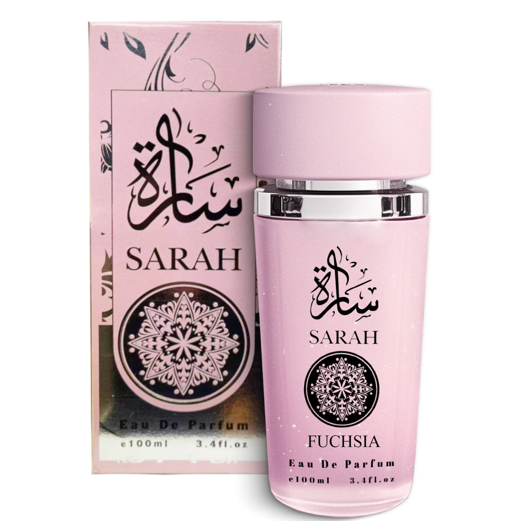 Sarah Fuchsia AFLUXE PERFUME women perfume bottle