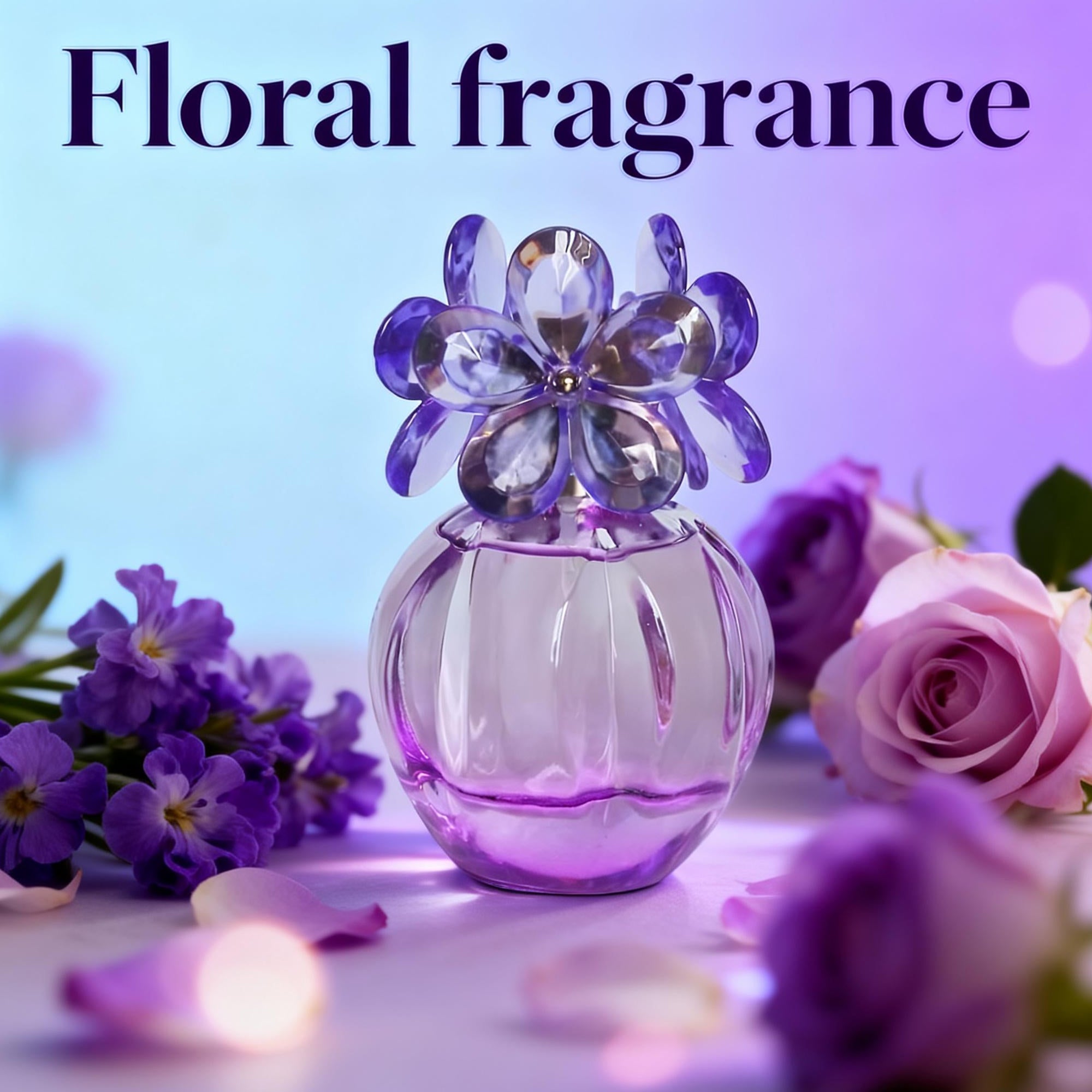 Daicy Blue Eau de Toilette – Fresh Floral Women's Perfume – With Notes of Raspberry, Wild Rose, Grapefruit & Soft Musks