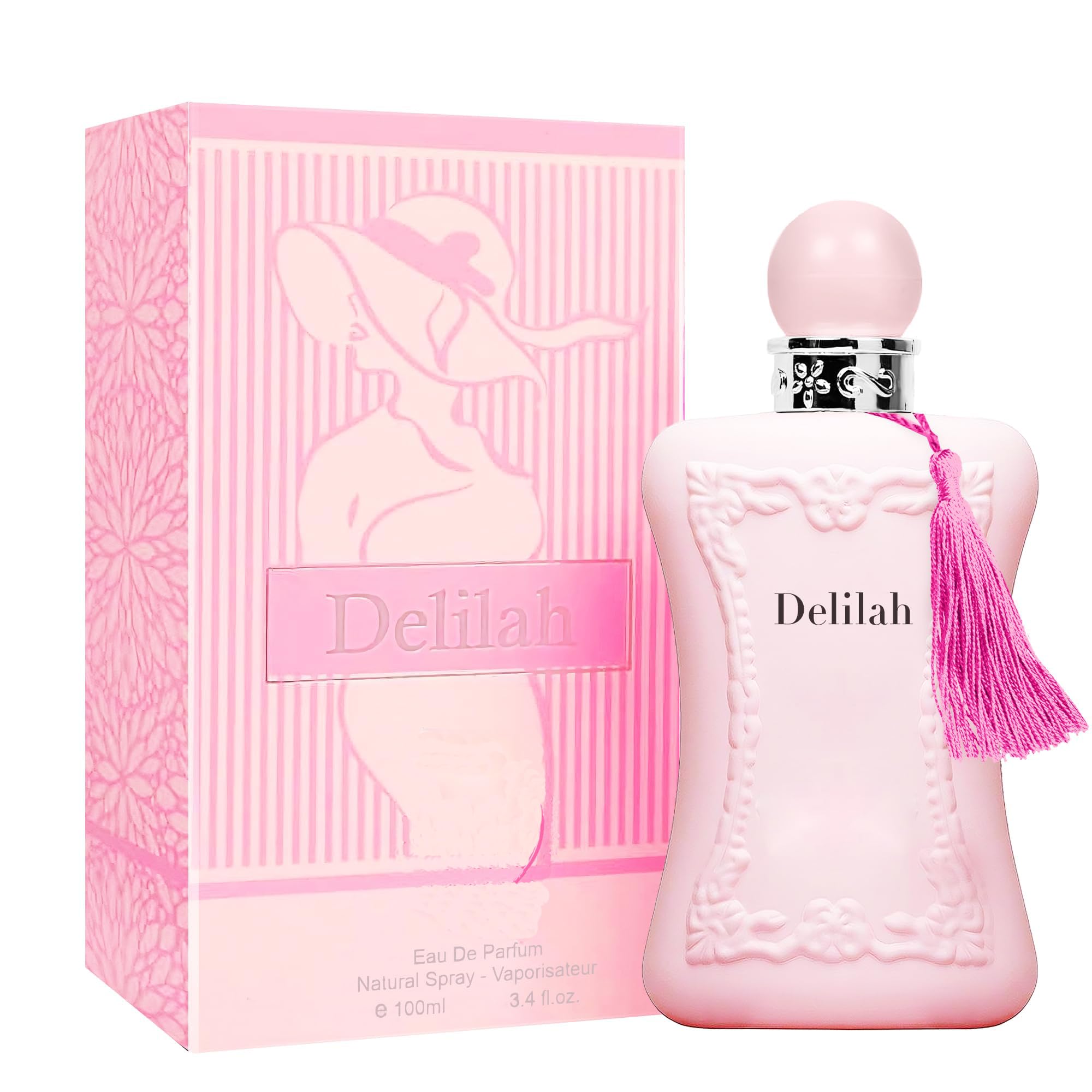 Delilah Women Perfume 3.4FL OZ Eau De Parfum Spray with Long Lasting Floral fragrance for Women