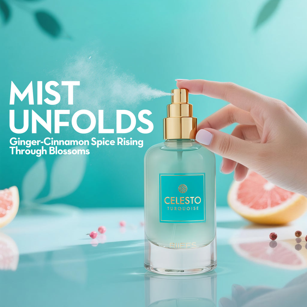 Celesto Turquoise AFLUXE PERFUME women perfume image 6