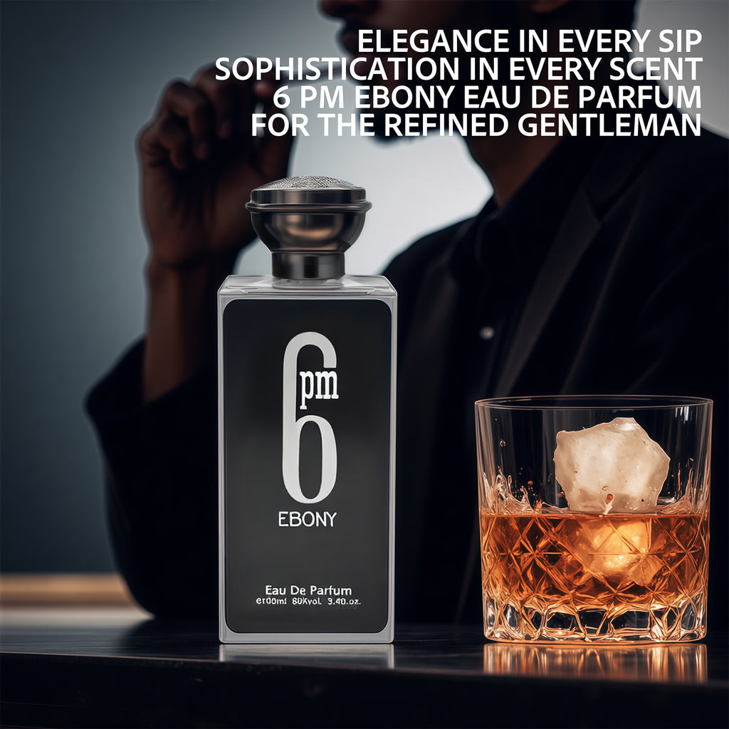 6PM Ebony AFLUXE PERFUME men perfume image 3