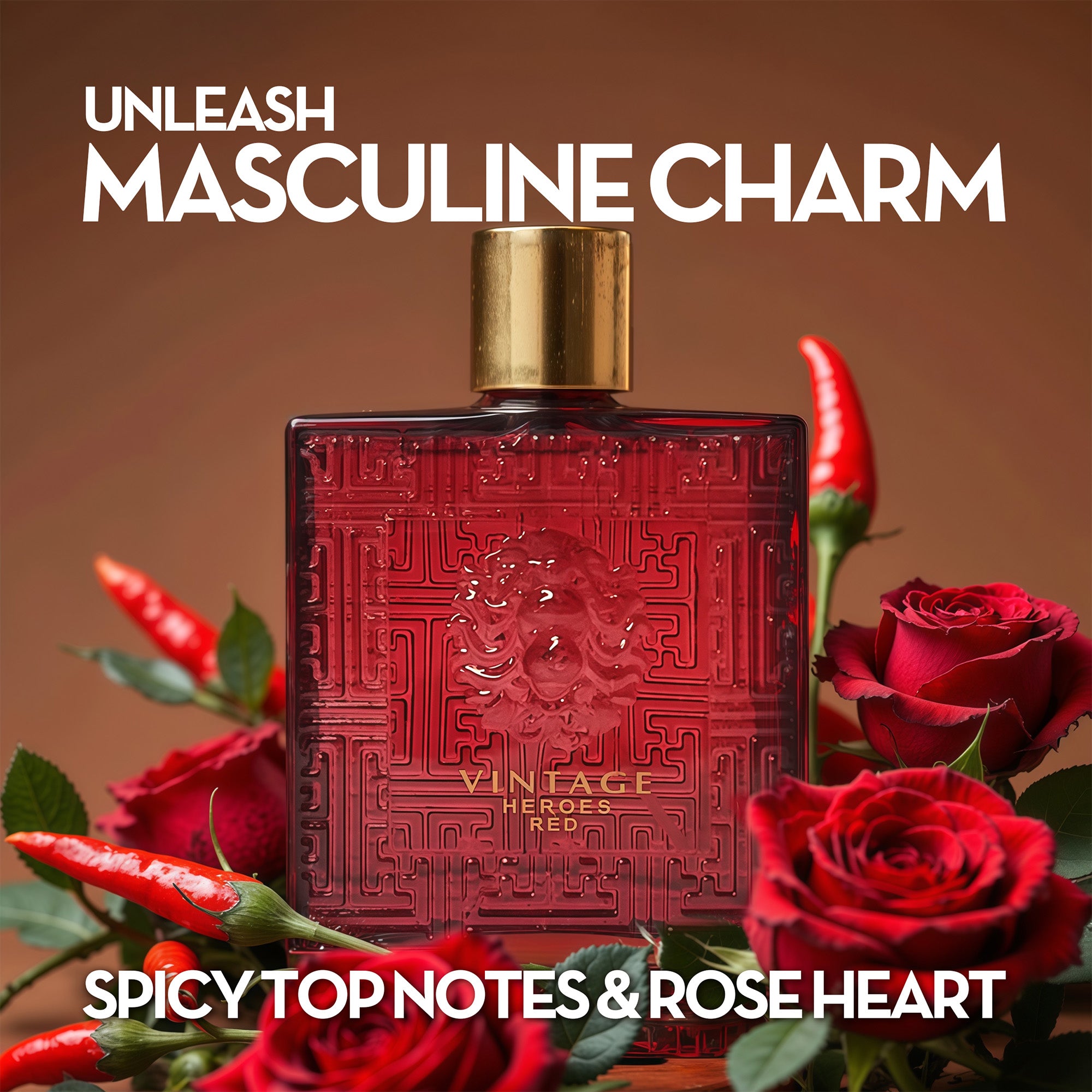 Vintage Heroes Red AFLUXE PERFUME men perfume image 3