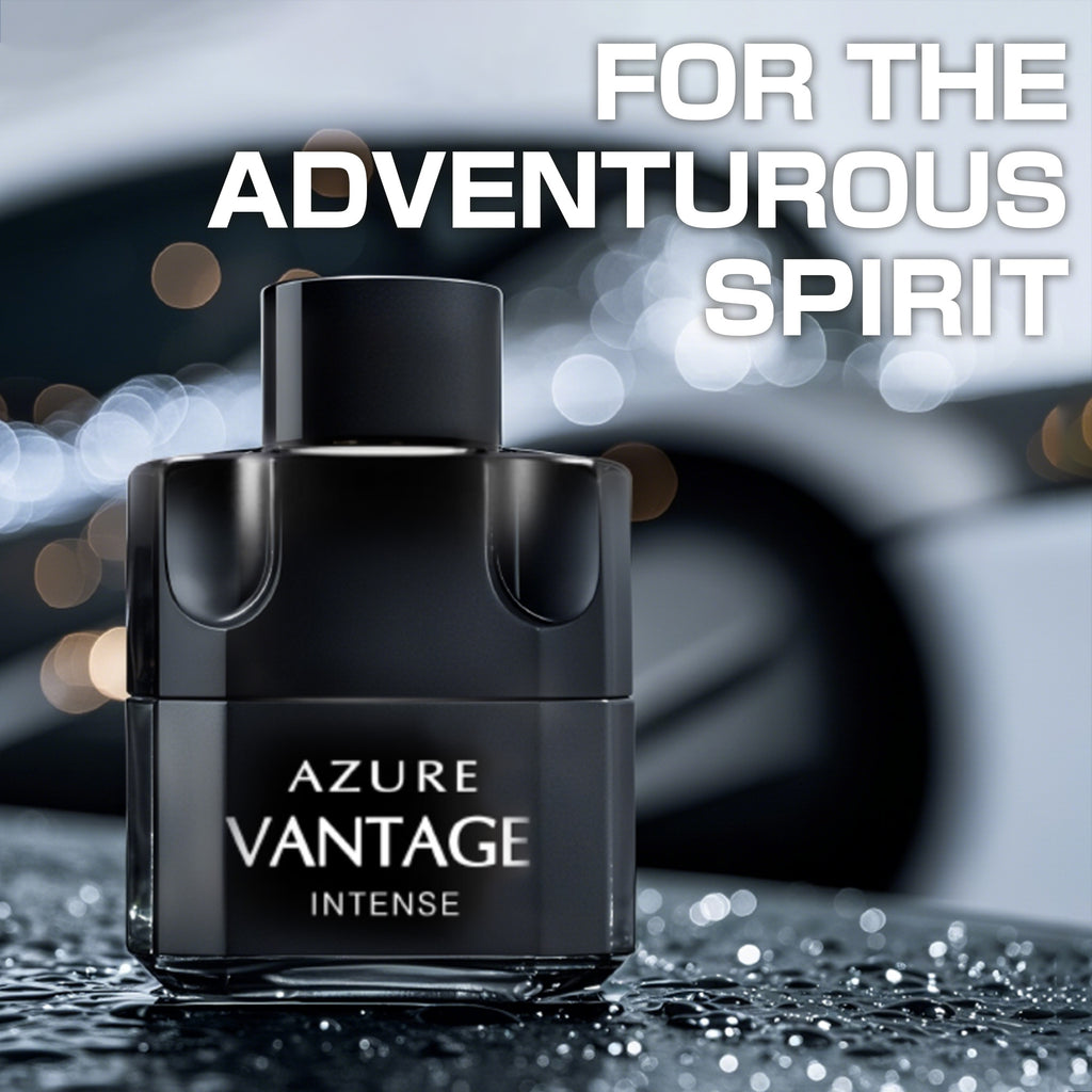 Azure Vantage Intense AFLUXE PERFUME men perfume bottle