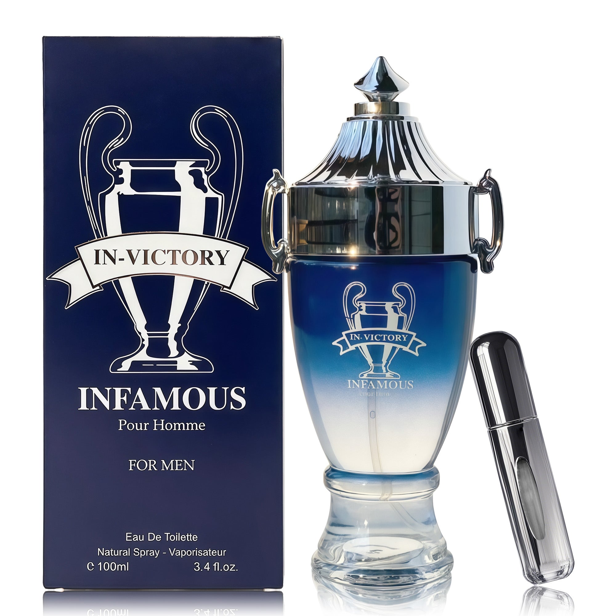 In Victory Infamous AFLUXE PERFUME men perfume bottle