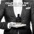 Valencia UOMO for Men Eau De Parfum - Woody Aromatic Fragrance - Floral Twist Blended with a Cool Facet of Mineral Notes & Salt - Edgy yet Masculine Scent - Cologne or Everyday Use - 100ml Bottle