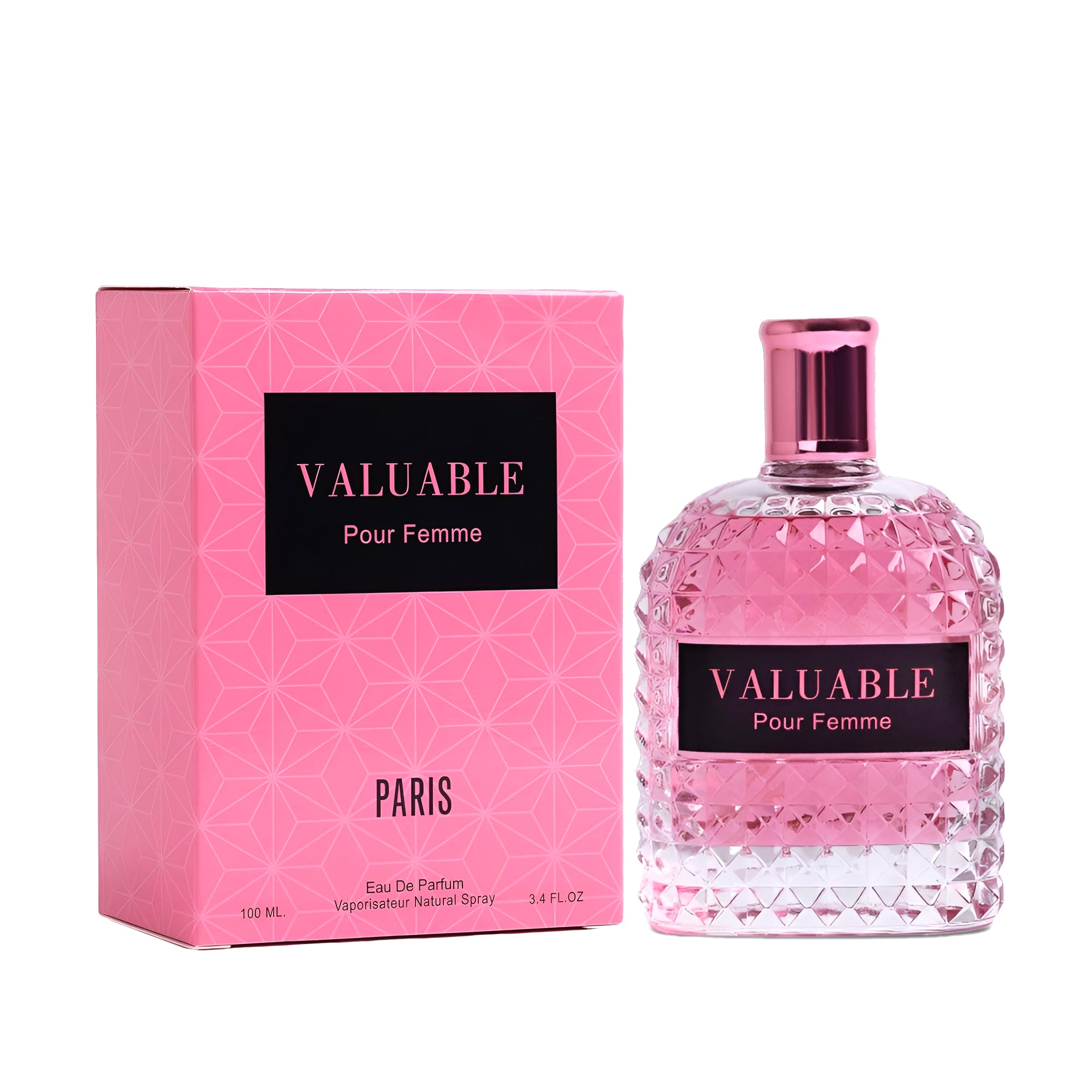 Valuable Women Perfume 3.4 Fl Oz Eau De Parfum Floral Long Lasting Fragrance