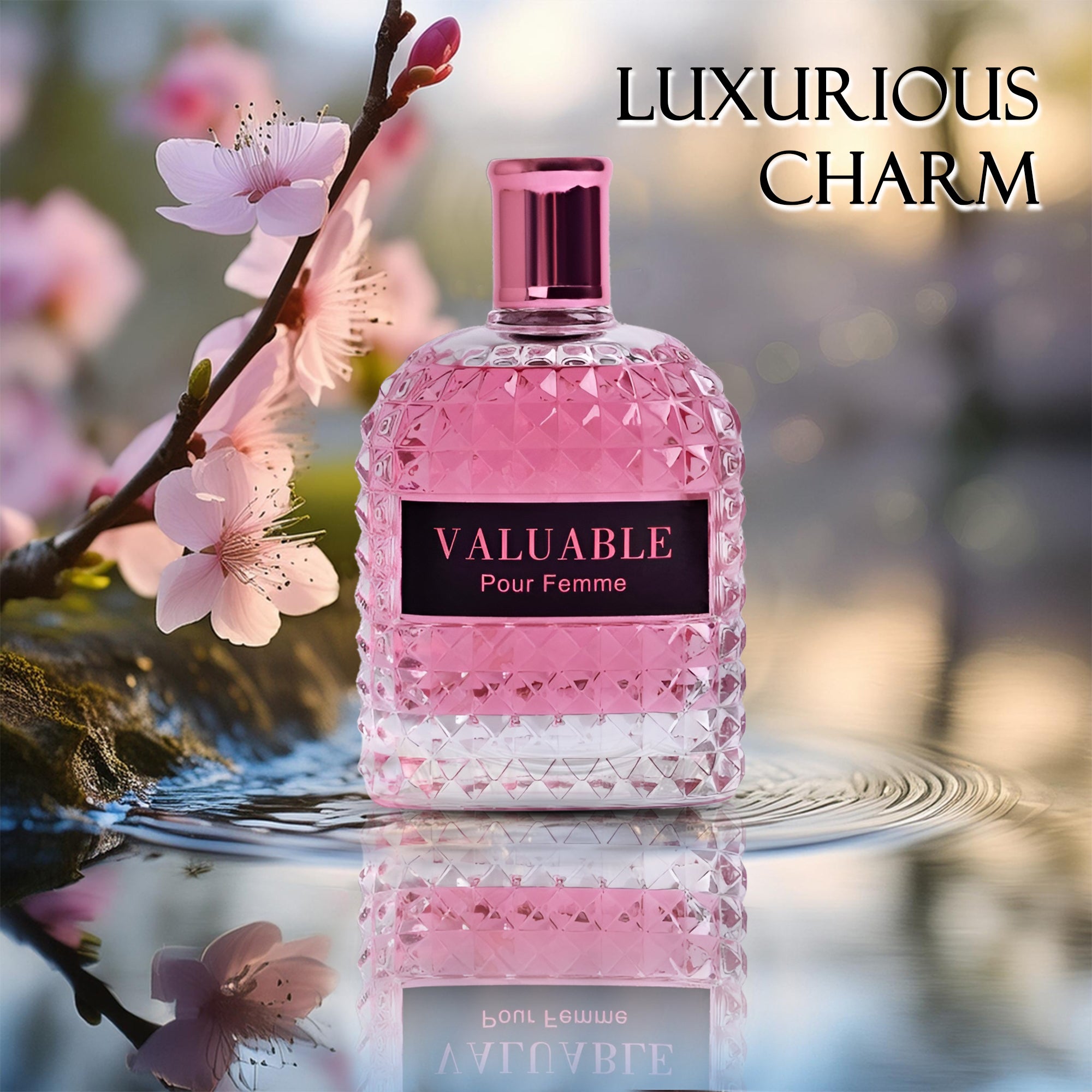 Valuable Women Perfume 3.4 Fl Oz Eau De Parfum Floral Long Lasting Fragrance