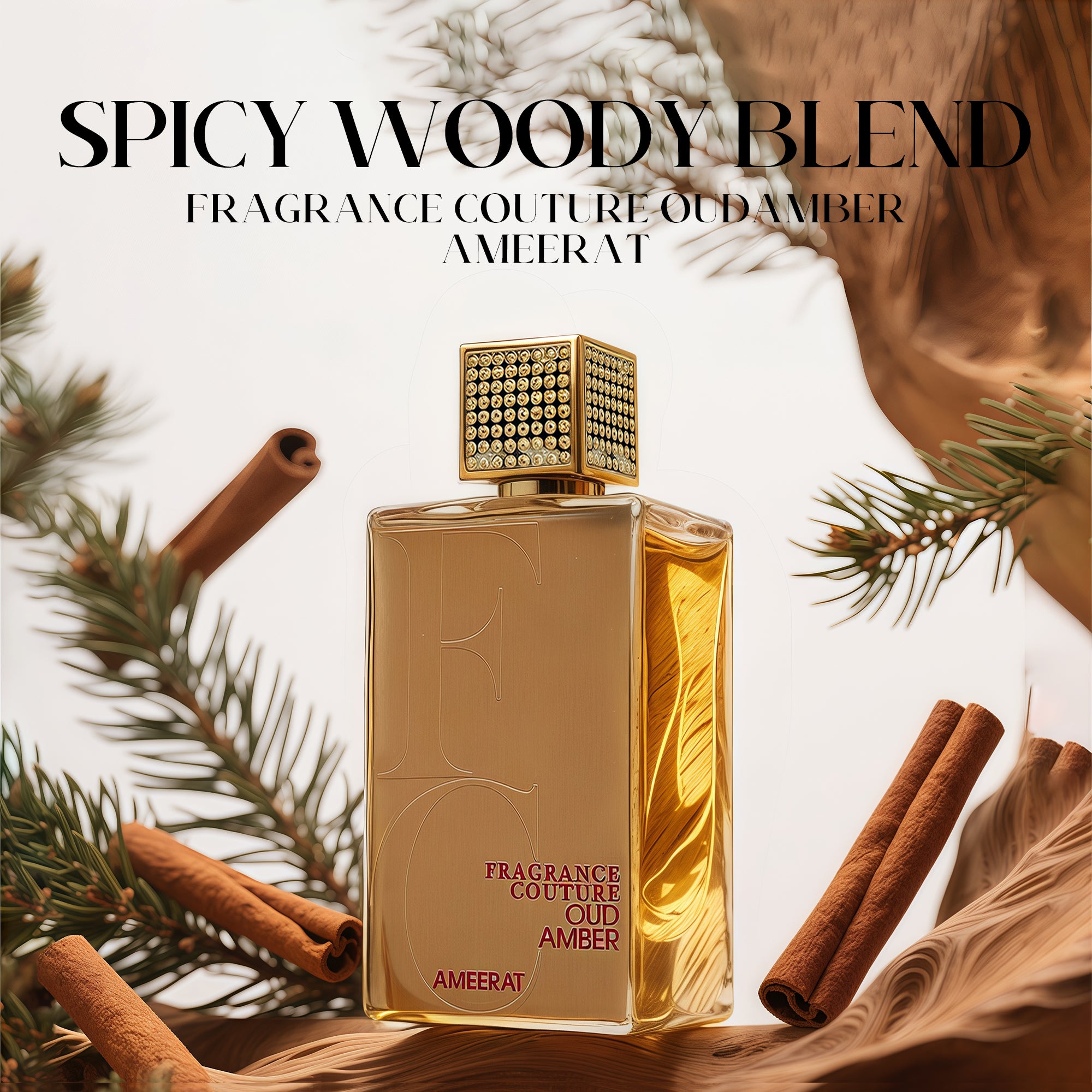 Oud Amber Ameerat AFLUXE PERFUME women perfume image 5