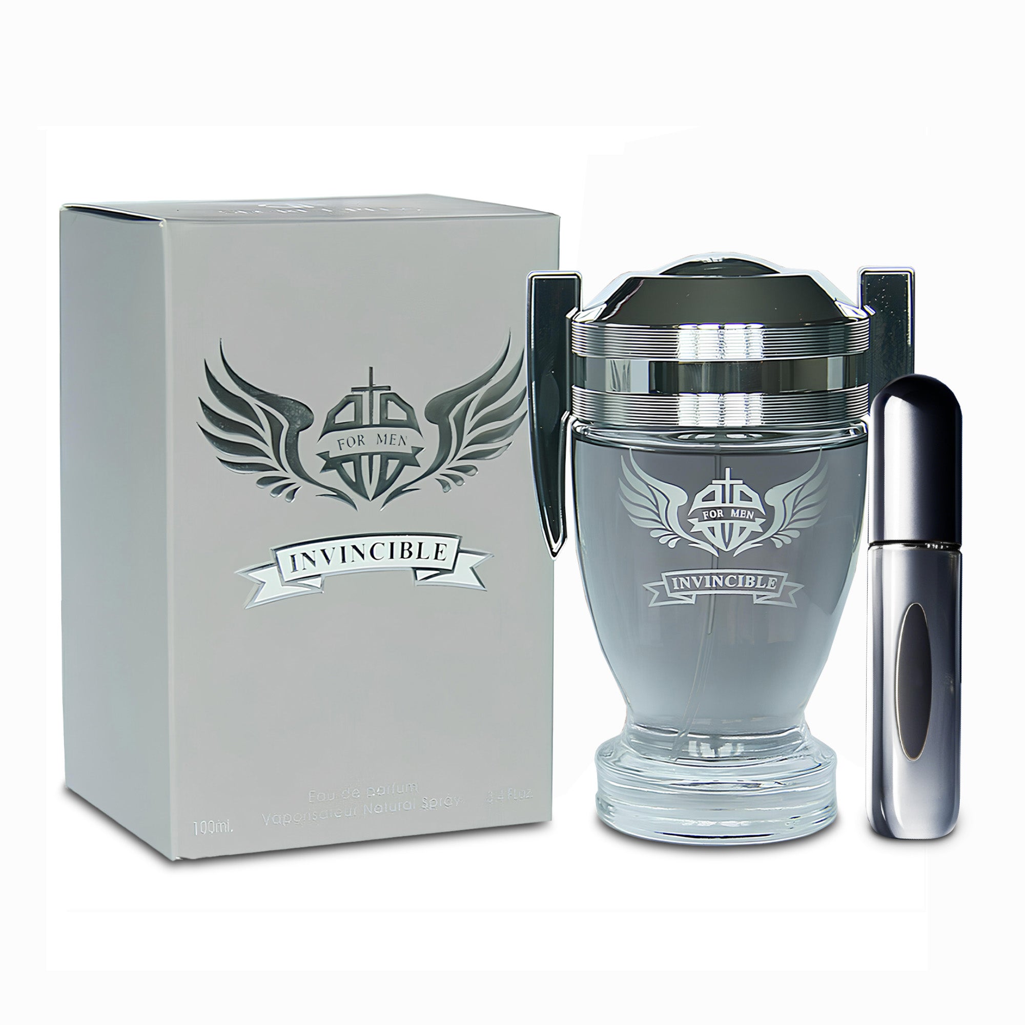Invincible Grey AFLUXE PERFUME men perfume image 2
