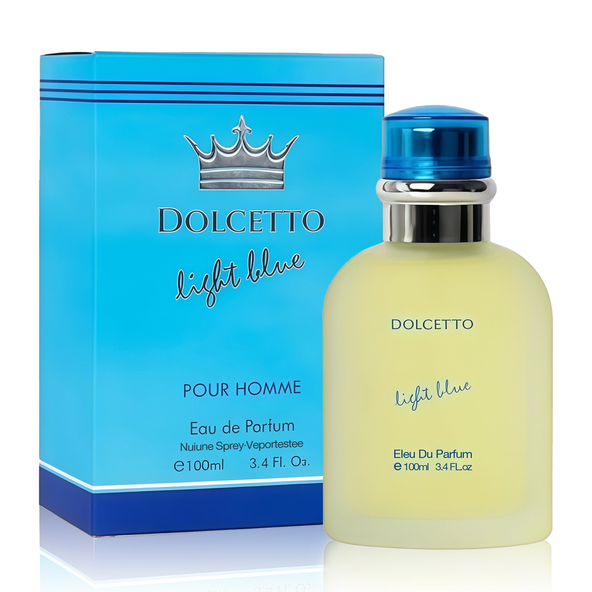 Dolcetto Light Blue AFLUXE PERFUME men perfume bottle