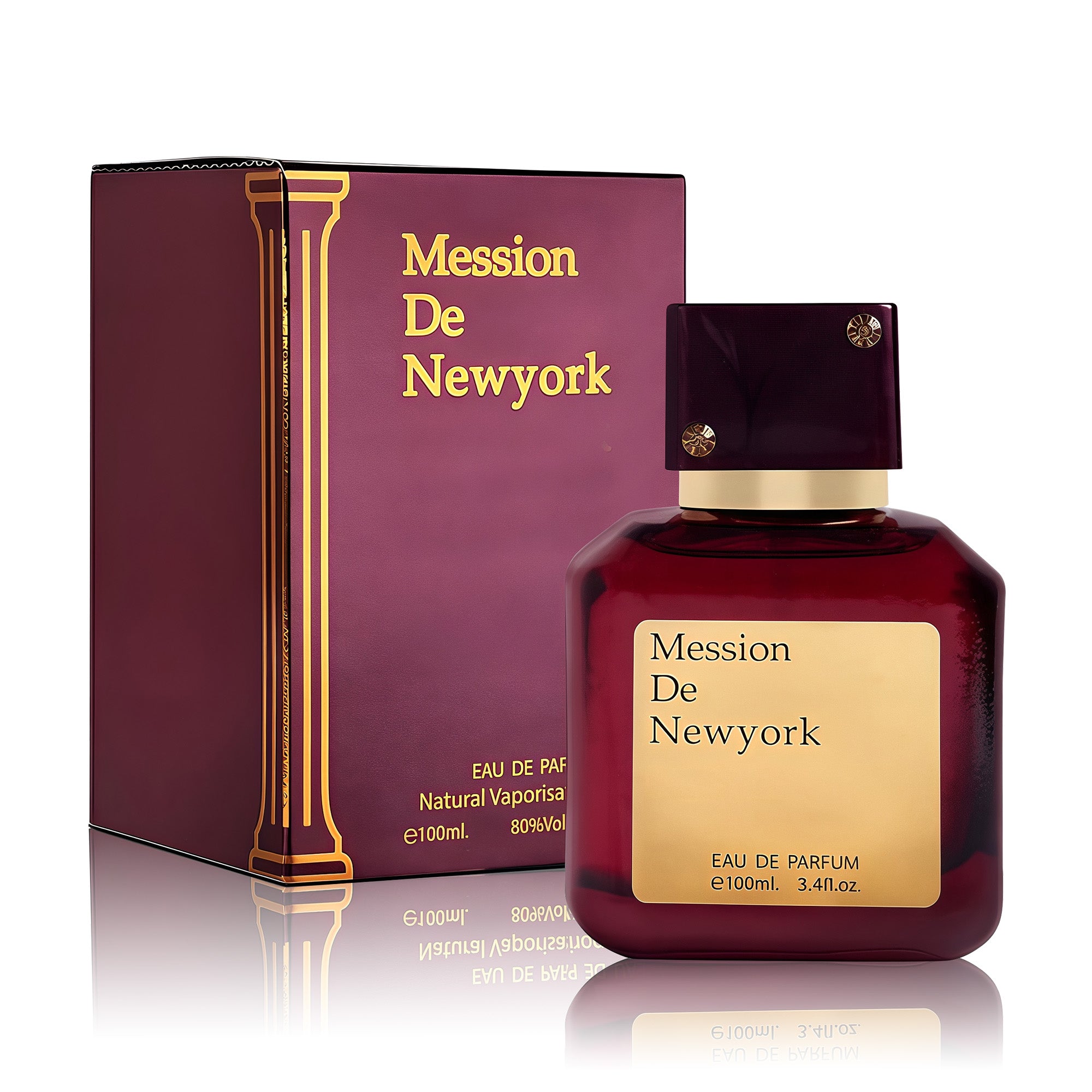 Mession De Newyork Red AFLUXE PERFUME women perfume bottle