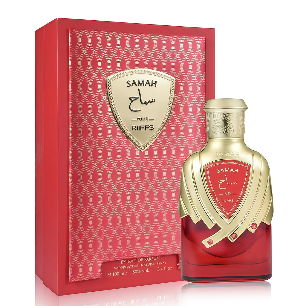 Samah Ruby AFLUXE PERFUME women perfume bottle