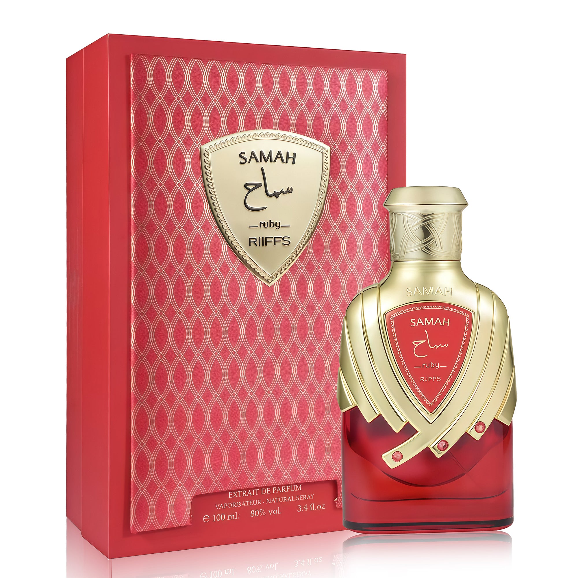 Samah Ruby AFLUXE PERFUME women perfume bottle